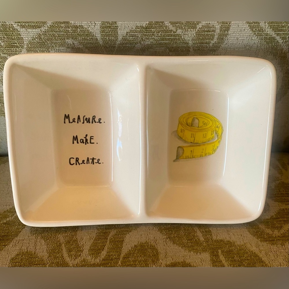 Rae Dunn Divided Tray